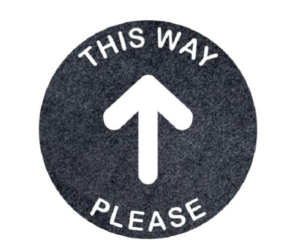 Space Markers Round Shape: 